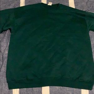 Dark green, sweatshirt